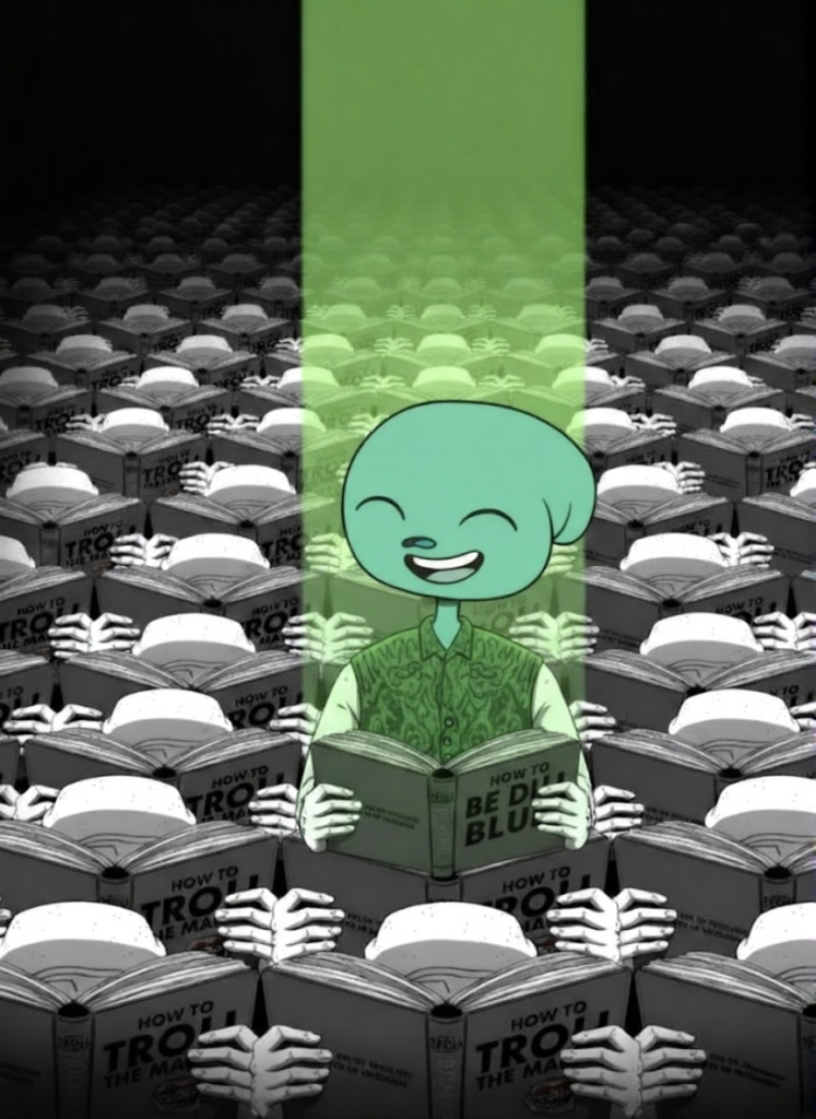 BobbyBo crying on the floor