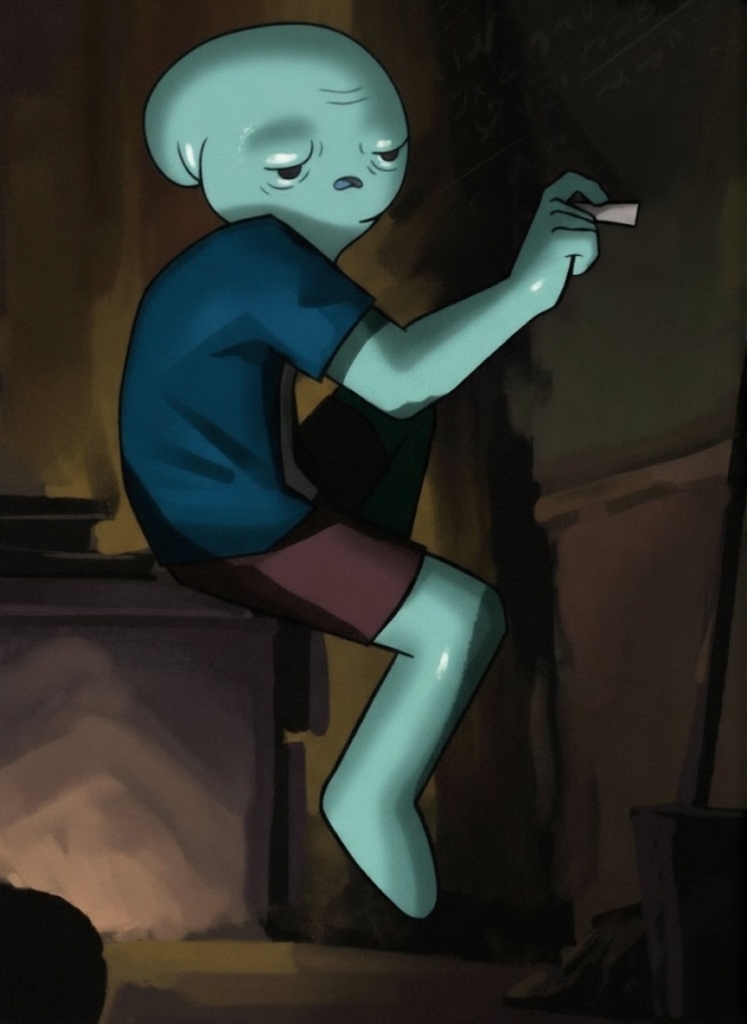 BobbyBo pointing like a god