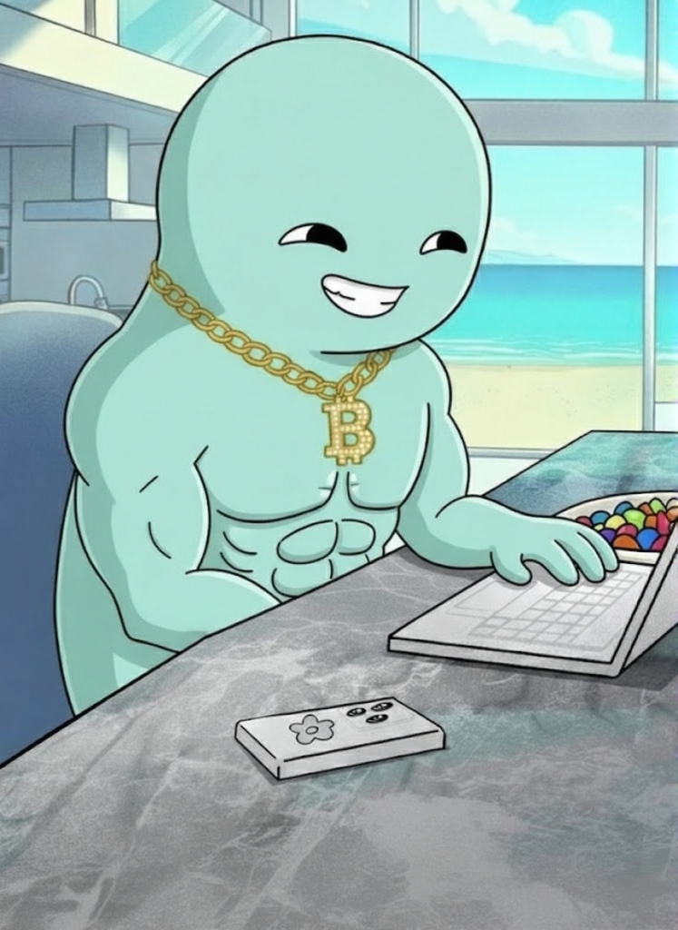 BobbyBo staring at red candles with someone special